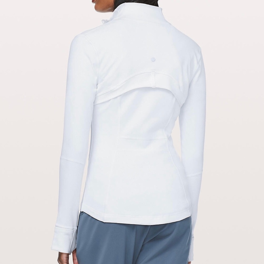 White Lululemon Define Jacket